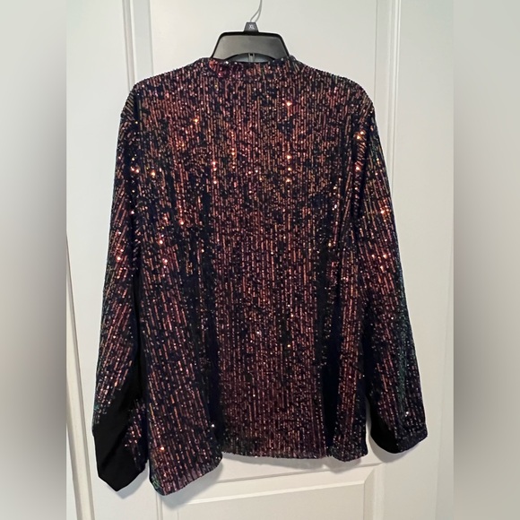 Torrid sequin moto jacket Size 5 - Picture 7 of 8